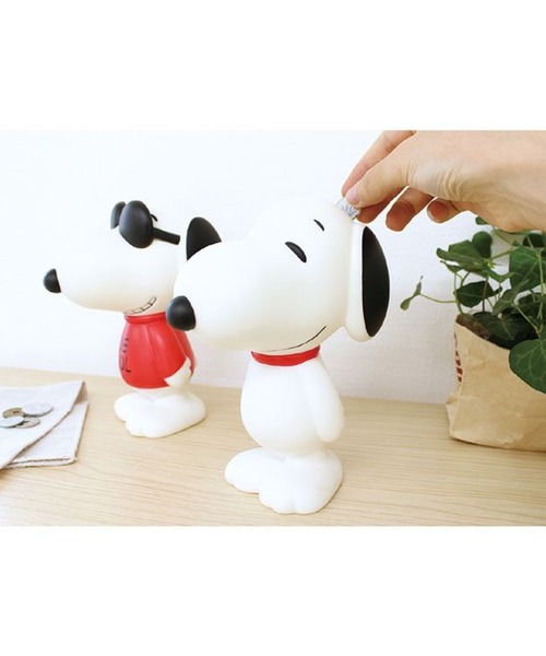 SNOOPY。ソフビ。 SNOOPY（スヌーピー）の「スヌーピー ソフビバンク ジョー・クール TSF