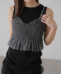 FREE'S MART | ◆チュールフリルペプラムビスチェ(シャツ/ブラウス)