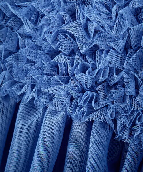 FREE'S MART（フリーズマート）の「◆チュールフリルペプラムビスチェ（シャツ/ブラウス・レディース・ホワイト/ブルー/グレー・FREE）」の17枚目の写真