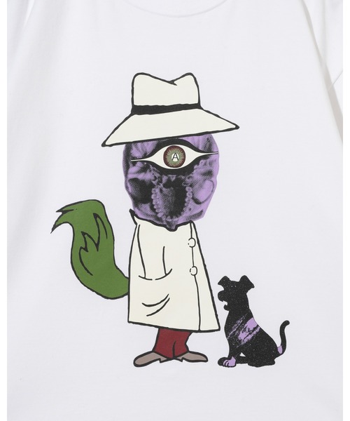 UNDERCOVER（アンダーカバー）の「UC2D3802（Tシャツ/カットソー・メンズ・グリーン系その他/ホワイト/ブラック・5/4/3/2/1）」の6枚目の写真