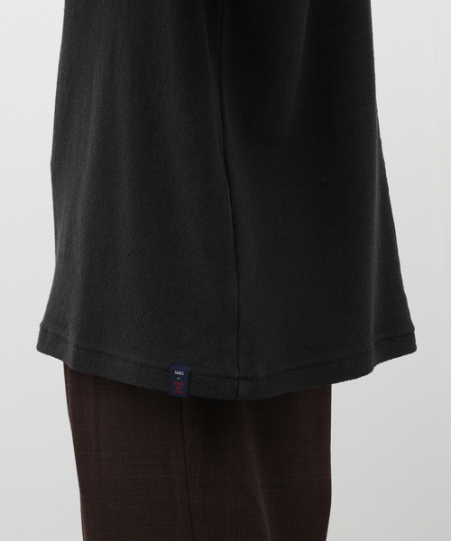 INHERIT（インヘリット）の「パイルポケットクルーN（Tシャツ/カットソー・メンズ・チャコールグレー/ベージュ系その他/ホワイト・LARGE/MEDIUM）」の16枚目の写真