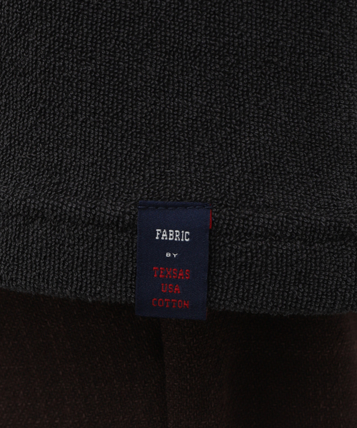 INHERIT（インヘリット）の「パイルポケットクルーN（Tシャツ/カットソー・メンズ・チャコールグレー/ベージュ系その他/ホワイト・LARGE/MEDIUM）」の5枚目の写真