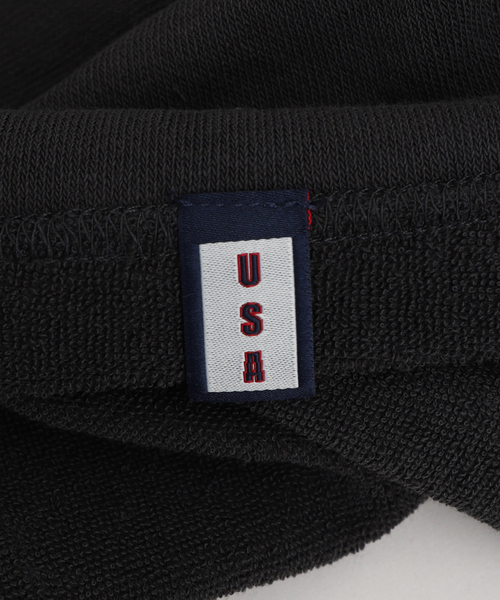 INHERIT（インヘリット）の「パイルポケットクルーN（Tシャツ/カットソー・メンズ・チャコールグレー/ベージュ系その他/ホワイト・LARGE/MEDIUM）」の7枚目の写真