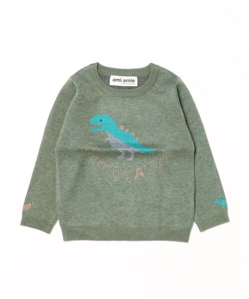 amiamie/アミアミ/pullover/プルオーバー/pullover/プルオーバー/243014/ダイナソープルオーバー（ニット/セーター）｜ami amie（アミアミ）