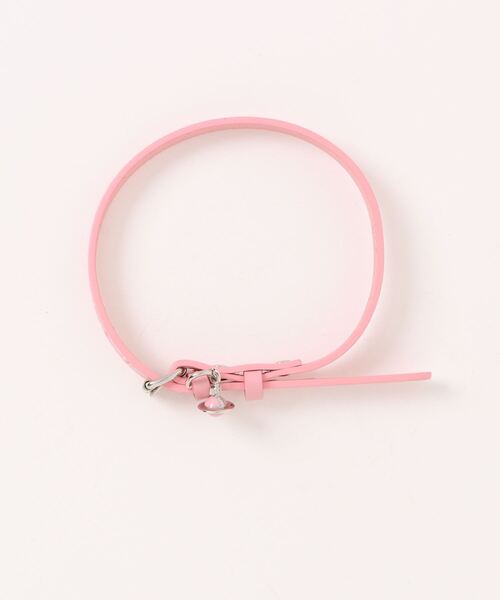 Vivienne Westwood（ヴィヴィアンウエストウッド）の「BRISTOL CHOKER / BRACELET（チョーカー・レディース・シルバー/ピンク・FREE）」の2枚目の写真
