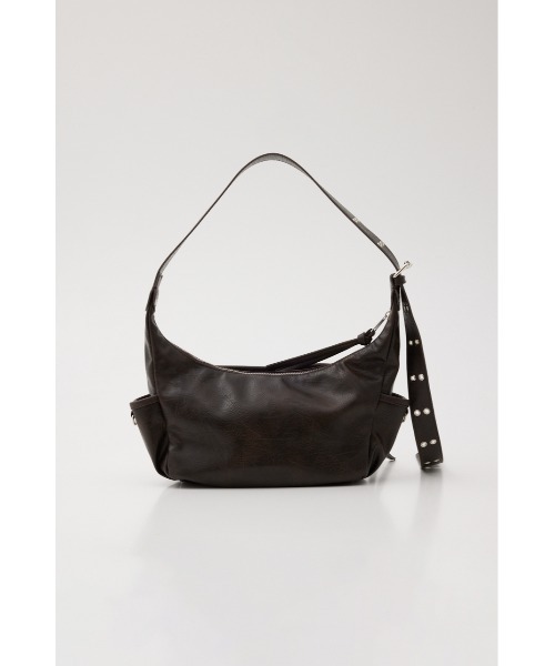 SLY（スライ）の「MANY POCKET CROSS BAG メニー ポケット クロス バッグ（ショルダーバッグ・レディース・ブラウン/ブラック・FREE）」の18枚目の写真