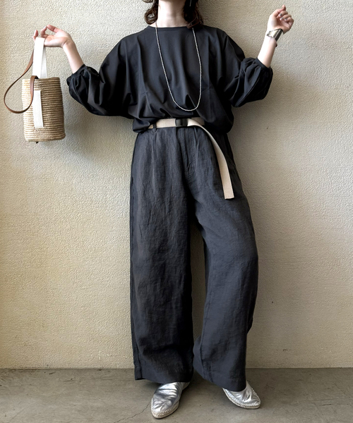 journal standard luxe  オーバーサイジング　タックチノパン 2025年最新】JOURNAL STANDARD LUXE レディース チノパンの人気