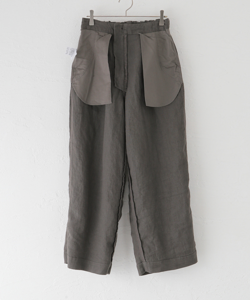 journal standard luxe チノクロス タックパンツ　M セール】チノクロスインボックスパンツ（チノパンツ）｜JOURNAL