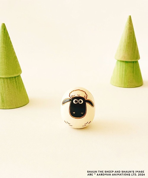 ひつじのショーン（ヒツジノショーン）の「【公式】ひつじのショーンこけしショーン豆（フィギュア・レディース・ホワイト系その他・FREE）」の3枚目の写真