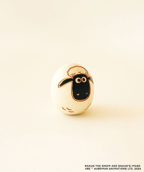 ひつじのショーン（ヒツジノショーン）の「【公式】ひつじのショーンこけしショーン豆（フィギュア・レディース・ホワイト系その他・FREE）」の5枚目の写真