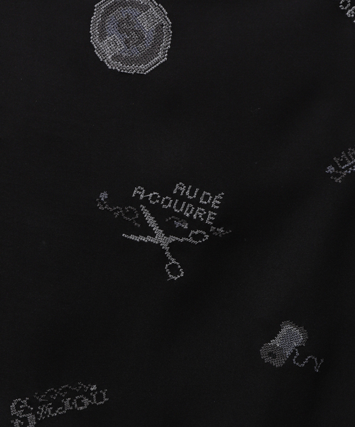 417 EDIFICE（フォーワンセブンエディフィス）の「SAJOU オープンカラーシャツ2（シャツ/ブラウス・メンズ・ブラック/ホワイト・MEDIUM/LARGE）」の15枚目の写真