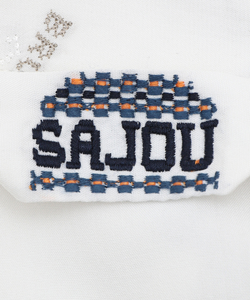 417 EDIFICE（フォーワンセブンエディフィス）の「SAJOU オープンカラーシャツ2（シャツ/ブラウス・メンズ・ブラック/ホワイト・MEDIUM/LARGE）」の17枚目の写真