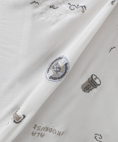 417 EDIFICE（フォーワンセブンエディフィス）の「SAJOU オープンカラーシャツ2（シャツ/ブラウス・メンズ・ブラック/ホワイト・MEDIUM/LARGE）」の20枚目の写真