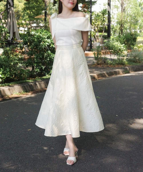 スカート herlipto a Jacquard Skirt herlipto Gerbera Jacquard Skirt Mサイズ