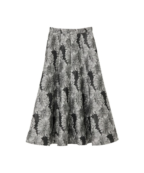 HER. （ハー）　ジャガードスカート Her lip to（ハーリップトゥー）の「Gerbera Jacquard Skirt