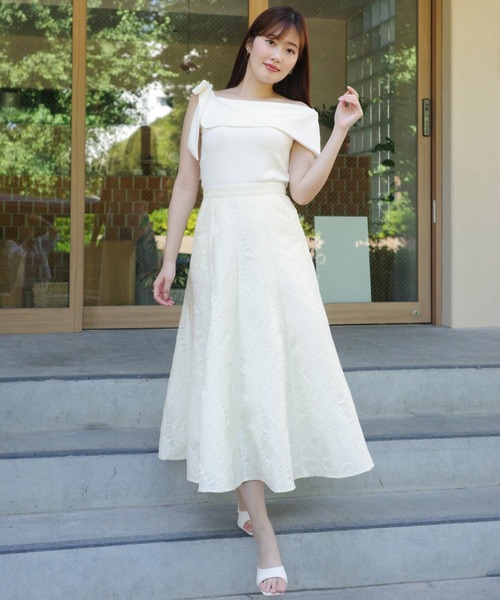 スカート herlipto a Jacquard Skirt herlipto Gerbera Jacquard Skirt Mサイズ