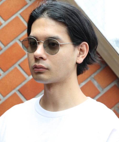 8(eight)(エイト)の「調光・偏光メタルラウンドサングラス(サングラス・メンズ・グリーン系その他/ブルー系その他/パープル系その他/グレー系その他/ブラウン系その他・FREE)」の10枚目の写真