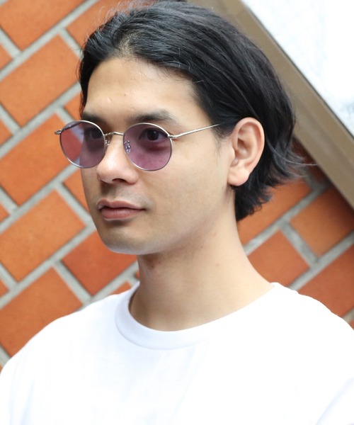 8(eight)(エイト)の「調光・偏光メタルラウンドサングラス(サングラス・メンズ・グリーン系その他/ブルー系その他/パープル系その他/グレー系その他/ブラウン系その他・FREE)」の14枚目の写真
