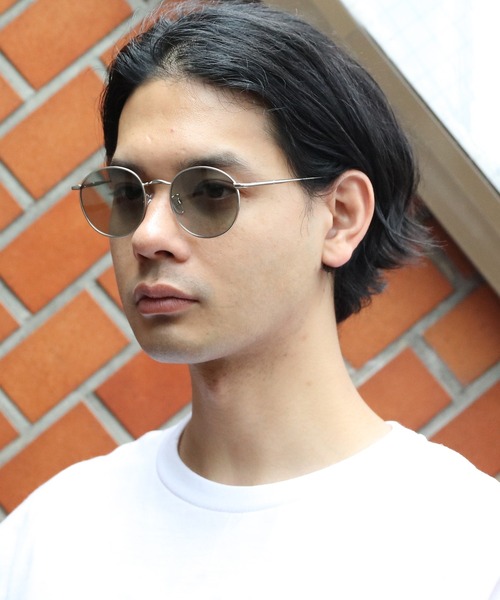 8(eight)(エイト)の「調光・偏光メタルラウンドサングラス(サングラス・メンズ・グリーン系その他/ブルー系その他/パープル系その他/グレー系その他/ブラウン系その他・FREE)」の11枚目の写真