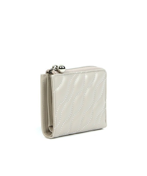 【BEAURE/ビュレ】コンビレザー ウエーブキルト ミニウォレット（財布）｜Beau're（ヴュレ）