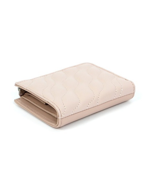【BEAURE/ビュレ】コンビレザー ウエーブキルト ミニウォレット（財布）｜Beau're（ヴュレ）