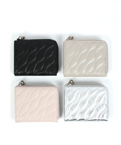 【BEAURE/ビュレ】コンビレザー ウエーブキルト ミニウォレット（財布）｜Beau're（ヴュレ）