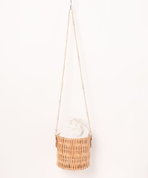 SETUP7（セットアップセブン）の「【SETUP7】パールハンドルショルダーかごバッグ KNF（かごバッグ・レディース・マルチ/その他2・FREE）」の21枚目の写真