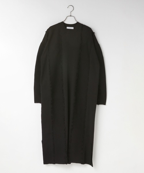 yuw(ユウ)の「【マシンウォッシャブル可能】パネルメローニットワンピース 133767(ワンピース・レディース・ブラック/レッド/ブラウン・FREE)」の15枚目の写真