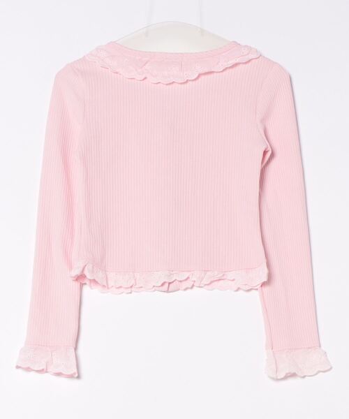 Mayree（メイリー）の「【Mayree】フリル レース ブラウス（シャツ/ブラウス・レディース・ホワイト/ピンク・SMALL/MEDIUM/LARGE）」の8枚目の写真