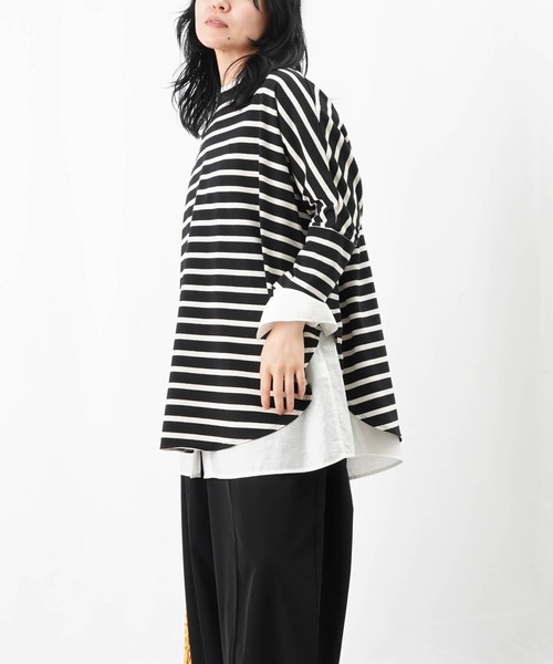 マチャット　ボーダーカットソー マチャット machatt ボーダーカットソー