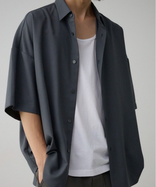 ジョーゼットジェネラルシャツ（シャツ/ブラウス）｜AZUL BY MOUSSY（アズールバイマウジー）