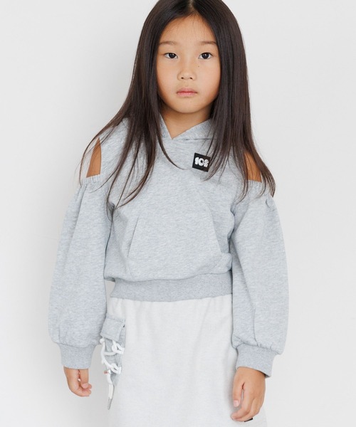 10C REPIPI（ジューシーレピピ）の「【10C REPIPI】カタアキスウェットパーカー（パーカー・キッズ・グレー/ブラック/ピンク・110cm/120cm/130cm）」の6枚目の写真