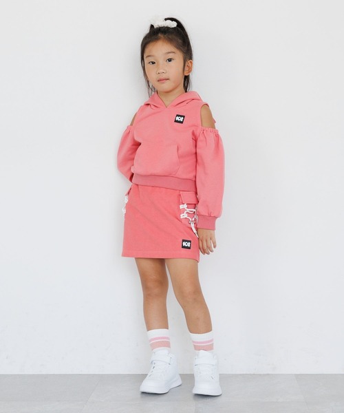 10C REPIPI（ジューシーレピピ）の「【10C REPIPI】カタアキスウェットパーカー（パーカー・キッズ・グレー/ブラック/ピンク・110cm/120cm/130cm）」の11枚目の写真