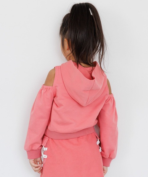 10C REPIPI（ジューシーレピピ）の「【10C REPIPI】カタアキスウェットパーカー（パーカー・キッズ・グレー/ブラック/ピンク・110cm/120cm/130cm）」の13枚目の写真