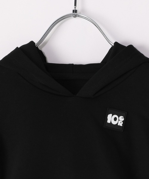 10C REPIPI（ジューシーレピピ）の「【10C REPIPI】カタアキスウェットパーカー（パーカー・キッズ・グレー/ブラック/ピンク・110cm/120cm/130cm）」の18枚目の写真