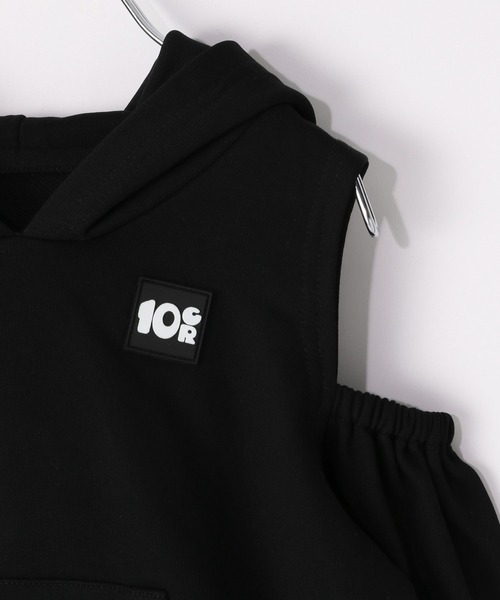 10C REPIPI（ジューシーレピピ）の「【10C REPIPI】カタアキスウェットパーカー（パーカー・キッズ・グレー/ブラック/ピンク・110cm/120cm/130cm）」の19枚目の写真
