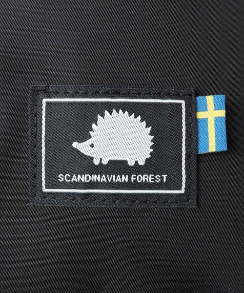 SCANDINAVIAN FOREST（スカンジナビアン・フォレスト）の「撥水ナイロン A4・PC対応 11ポケット スマートリュック（バックパック/リュック・レディース・グレー/ブラック/ネイビー・FREE）」の15枚目の写真