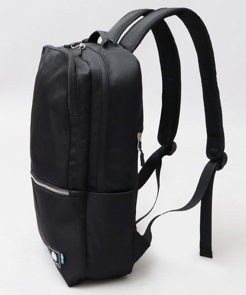 撥水ナイロン A4・PC対応 11ポケット スマートリュック（バックパック