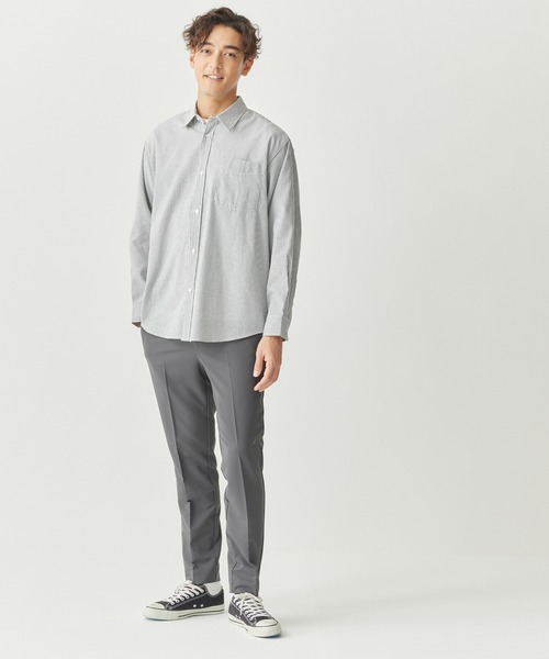 coca（coca）（コカ）の「【WEB限定セール】オックスフォード長袖シャツ（シャツ/ブラウス・メンズ・ブルー/ライトブルー/ブラック/ホワイト・XL/L/M）」の5枚目の写真