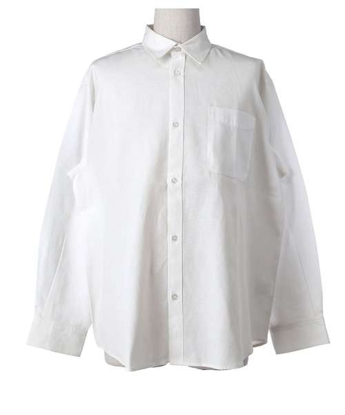 coca（coca）（コカ）の「【WEB限定セール】オックスフォード長袖シャツ（シャツ/ブラウス・メンズ・ブルー/ライトブルー/ブラック/ホワイト・XL/L/M）」の20枚目の写真