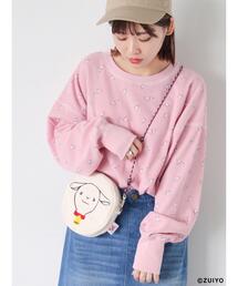 ehka sopo | 【アルプスの少女ハイジ】総柄ワッフルカットソー(Tシャツ/カットソー)