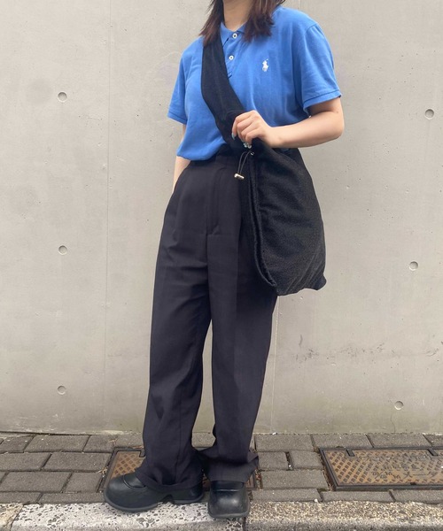 WEGO（ウィゴー）の「WEGO/ラメギャザーバッグ（トートバッグ・レディース・ブラック/グレー・FREE）」の15枚目の写真