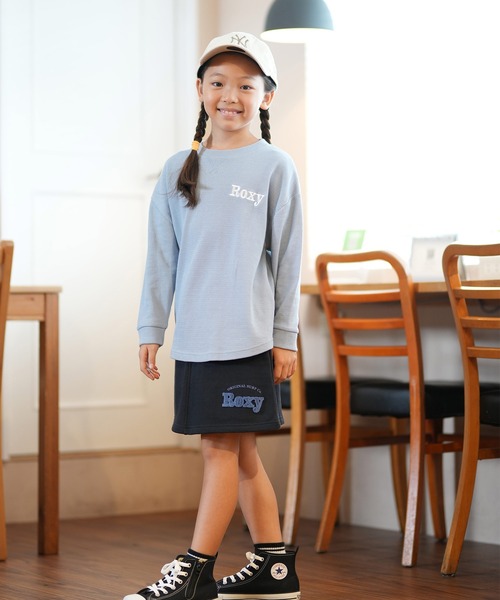 ROXY(ロキシー)の「ROXY/ロキシー ミニ ミニー モー キッズ ミニスカート TSK244087(スカート・キッズ・ブラック/グレー・130cm/140cm/150cm)」の9枚目の写真