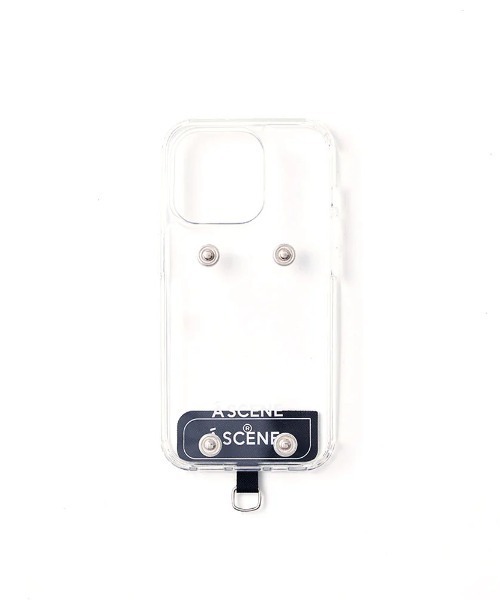 A SCENE/エーシーン/B&C PVC clear case -Ken Kagami-/iPhone15
