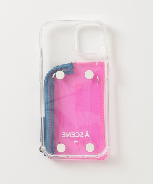 A SCENE/エーシーン/B&C PVC clear case -Ken Kagami-/iPhone15