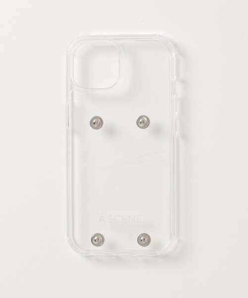A SCENE/エーシーン/B&C PVC clear case -Ken Kagami-/iPhone15