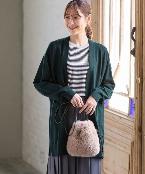 ヒアルロン酸ロングカーデ（カーディガン/ボレロ）｜Honeys（ハニーズ