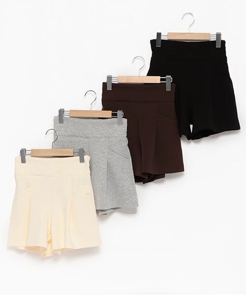 LOVETOXIC（ラブトキシック）の「【GOODPRICE】カットハイウェストショートパンツ（その他パンツ・キッズ・ブラウン/グレー/アイボリー/ブラック・S/M/L）」の10枚目の写真