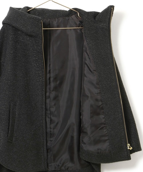 ROPE' PICNIC（ロペピクニック）の「ジップアップフーディ/リンクコーデ（その他アウター・レディース・ライトグレー/ダークブラウン/チャコールグレー/ブラック/ブラウン系その他/ベージュ/ブラック系その他・38）」の22枚目の写真