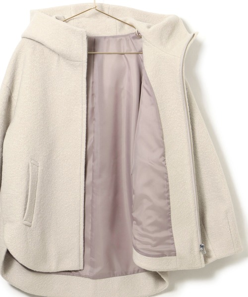 ROPE' PICNIC（ロペピクニック）の「ジップアップフーディ/リンクコーデ（その他アウター・レディース・ライトグレー/ダークブラウン/チャコールグレー/ブラック/ブラウン系その他/ベージュ/ブラック系その他・38）」の14枚目の写真